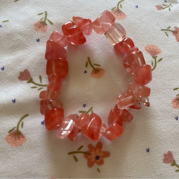 Aventurine & Cherry Quartz bracelets - Picture 3 of 3